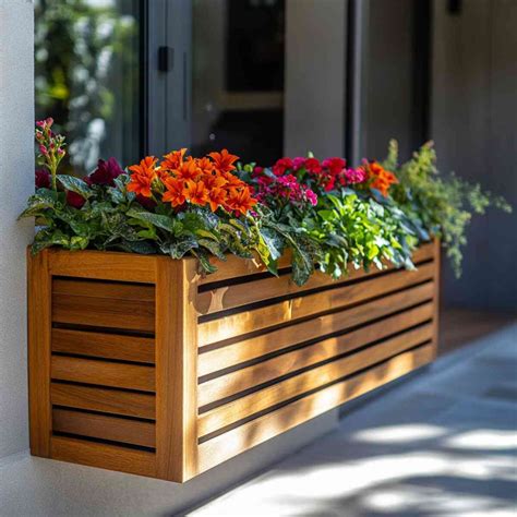 7 Stylish Wooden Window Box Ideas for Herbs, Flowers, and More