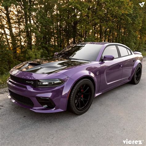 Purple Dodge Charger