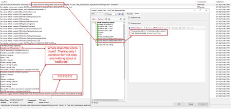 Image result for Task Sequence Condition