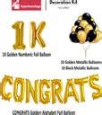 Flipkart.com | ExperienceSaga Solid Milestone Celebration Kit 1K Golden ...