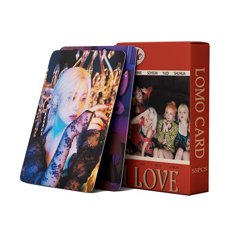 Ломо Карты Lomo Card (G)I-DLE I Love Джи-Айдл 55 штук №2 (ID#1992243245 ...