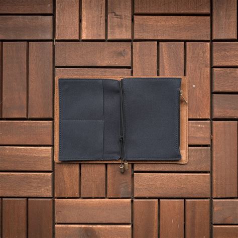 Navy Blue Fabric Pocket Insert - A6 – The Black Canvas