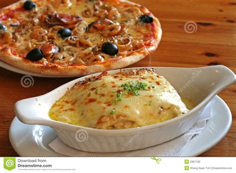 Baked Lasagna Stock Photo   Image: 2967160