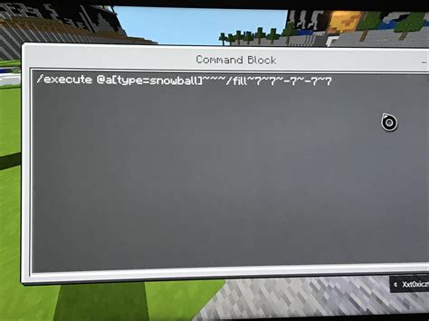 Minecraft Exploding Snowball Command 的图像结果