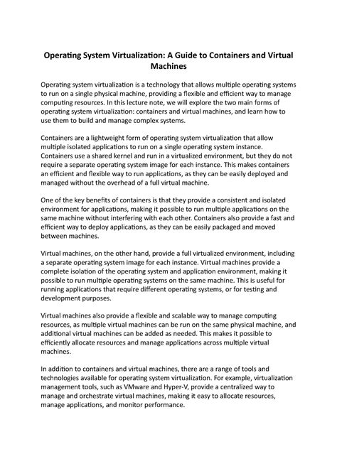 Image result for Operating System Virtualization