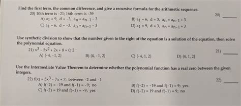 Image result for Recursive Formula with Common Difference