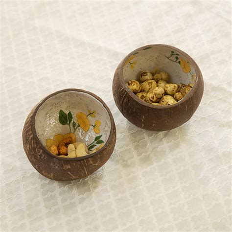 Buy Summer breeze coconut bowl set of 2 Online - Ellementry – ellementry
