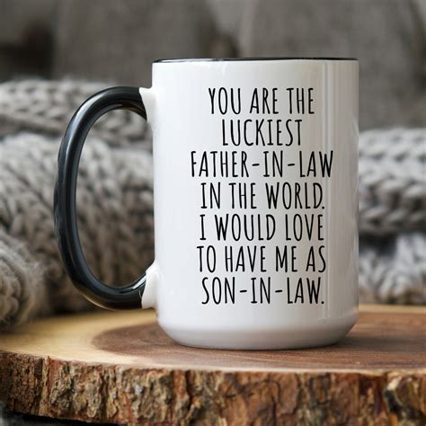 Funny Father in Law Gift, Father-in-law Mug, Father in Law Wedding Gift ...