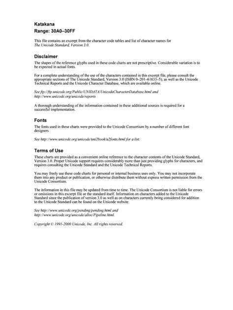 Fillable Online The Unicode Standard, Version 3 Fax Email Print - pdfFiller