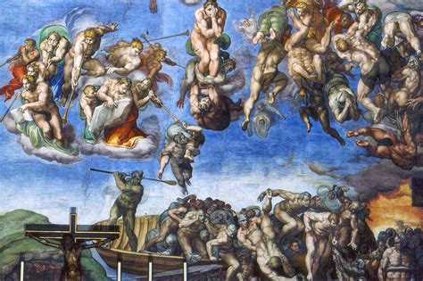 Michelangelo's Last Judgement in the Sistine Chapel - Through Eternity ...