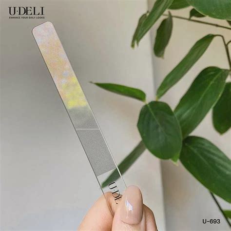 Crystal Nail File U-DELI ตะไบแก้วคริสตัล ขัดเล็บเงาทันที ผลิตจาก ...