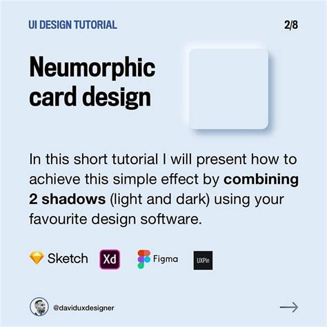 Neumorphism in UI Design tutorial - UIBundle