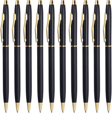 Cambond Black Pens Ballpoint Pens - Black InkBulk Pens 1.0 mm Medium ...