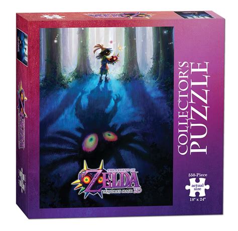 Buy The Legend of Zelda Majora's Mask Collector's Puzzle Book Online at ...