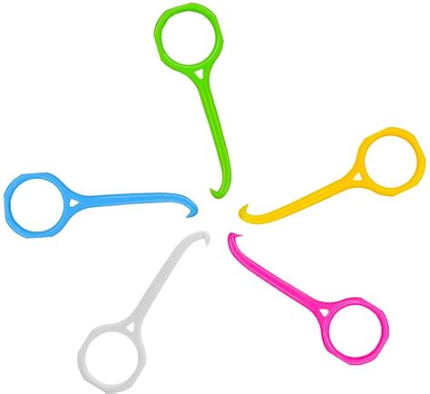 Buy RZJZGZ 5 Pack Clear Aligner Removal Tool for Invisible Brace Tooth ...