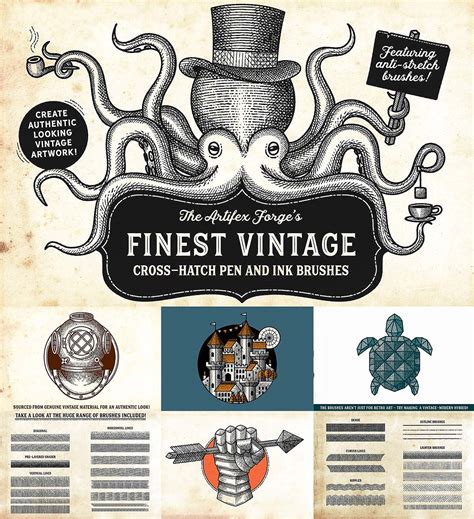 Finest Vintage Brushes | Free download