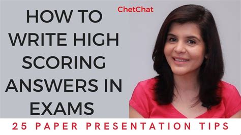 Image result for Exam Paper Presentation Tips