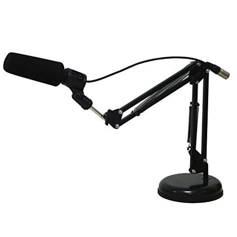 Portable Boom Mic Stand Swivel Mount Studio Microphone Arm,Cell Phone ...