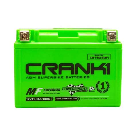 BATTERY FOR TRIUMPH STREET TWIN-CB12-BS-CRANK1 Batteries – SBK Motoparts
