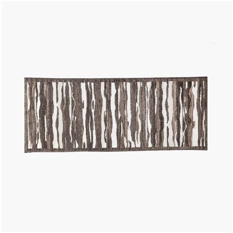 Buy SPACES Brown Printed Polypropylene Runner - 60x150cm from SPACES at ...
