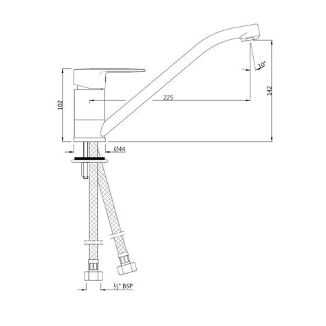 Jaquar Opal Prime Single Lever Sink Mixer with SwingingSpout (Table ...