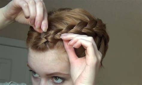 Image result for Dutch Braid Bun Tutorial