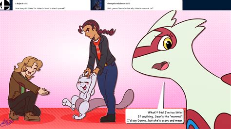 Baby Mewtwo replies question #85 by Scorpio-Gustavo on DeviantArt