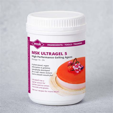 MSK UltraGel 5 High-Performance Vegan Gelling Agent, 200g