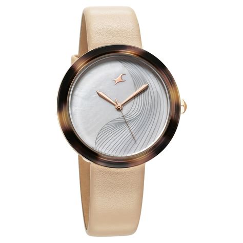 Buy Online Fastrack Younique Quartz Analog Mother Of Pearl Dial ...
