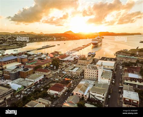 St john's, antigua aerial hi-res stock photography and images - Alamy