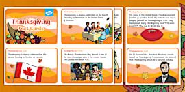Thanksgiving Reading Comprehension Worksheet PDF | Twinkl