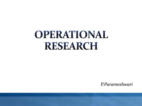 Operational Research Question 的图像结果