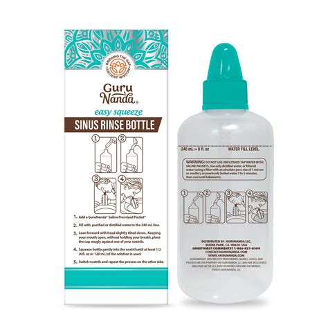 Sinus Rinse Bottle - GuruNanda