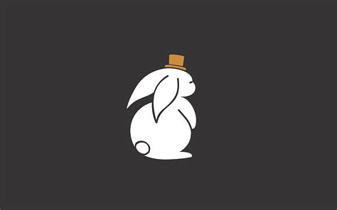 Download wallpaper 3840x2400 hare, hat, art, vector 4k ultra hd 16:10 ...