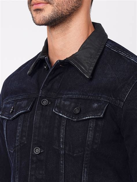 Dk Blue Full Sleeve Denim Jacket – ROOKIES