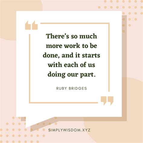 Ruby Bridges Quotes