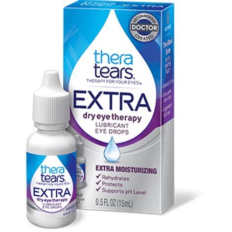 Buy TheraTears Extra Dry Eye Therapy Lubricant Eye Drops 0.5 fl. Oz ...
