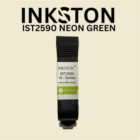 INKSTON IST-2590 ( Neon Green ) N-Series Original Fast Dry Solvent Ink ...