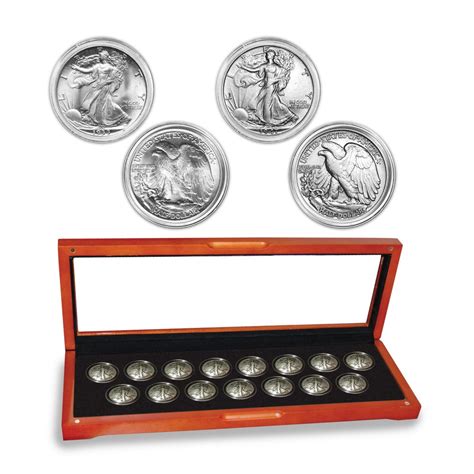 Last 15 Years of Walking Liberty Silver Half Dollars 1933-47