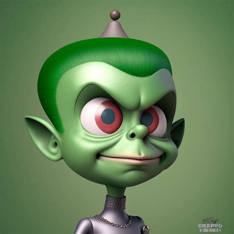 +30 Green Cartoon Characters Explained - Eggradients.com