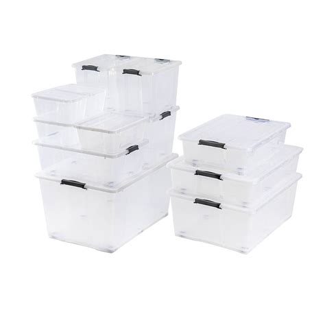 Image result for Plastic Storage Box Sizes