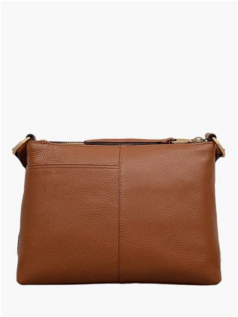 Radley Colwyn Road Leather Cross Body Bag, Indus Tan, One Size