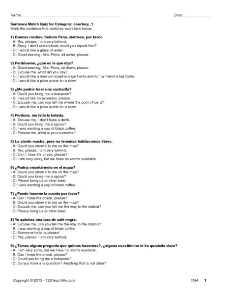 Image result for Lesson 1 Courtesy