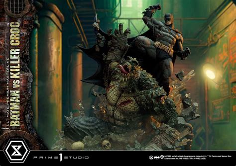 Batman Versus Killer Croc | Statue | Prime 1 Studio