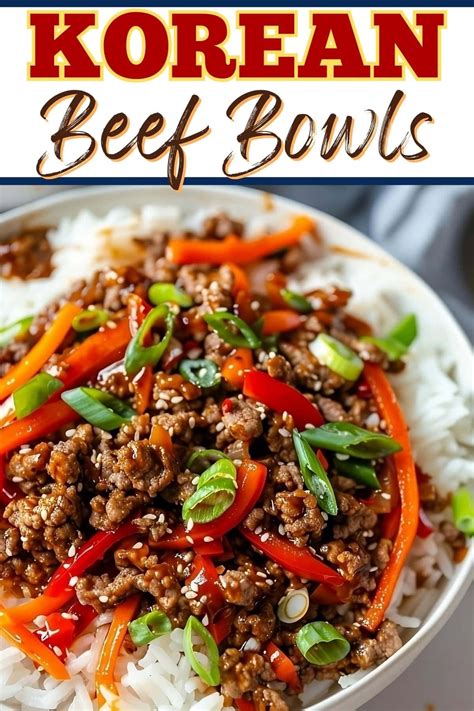 Korean Beef Bowl Ready in Just 15 Minutes | Recipe | Beef bowls, Beef ...