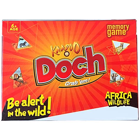 Buy Kaadoo Doch Grab Em - Memory Card Game For Kids, Multi-Colour ...
