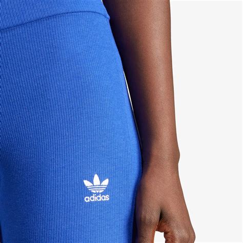 Buy Adidas Originals Semi Lucid Blue Essentials RIB Flared Pants for ...