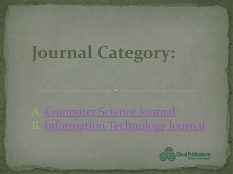 Image result for Computer Science Methods Journal Paper Format