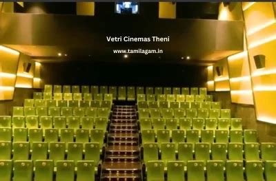 Theni District Theatres, List of Cinema Theaters in Theni District