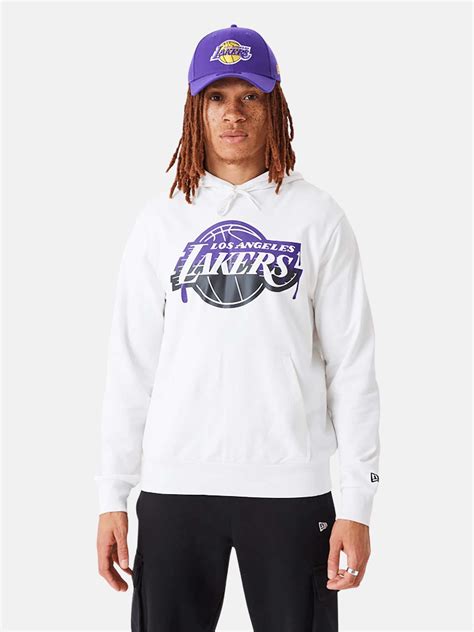 New Era Nba Drip Logo Hoody Los Angeles Lakers - Streetwear Basketball ...